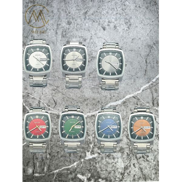 2025 Luxury Watch For Men Movement Stainless Steel Quartz Wrist Watch