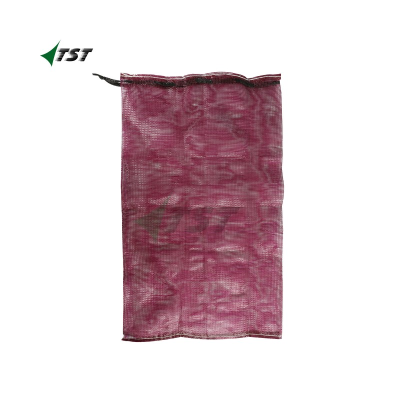 Customized Purple Color 40kg Onion Mesh Bag For Agriculture