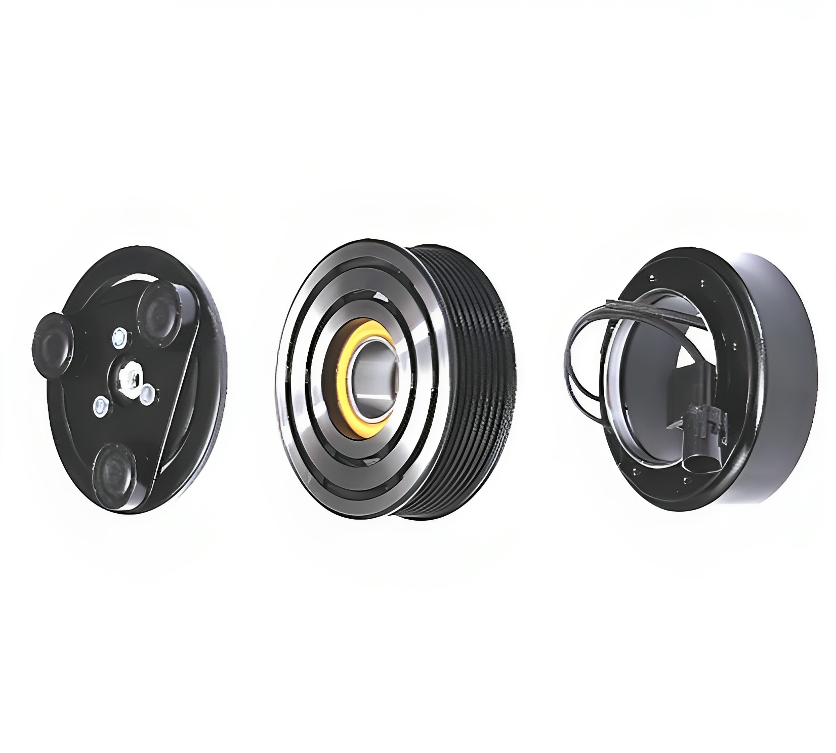 Magnetic Clutch Compressor Ac Clutch for Kia Sorento 12V Auto Car Ac Parts Coil Bearing Pulling Car air Conditioning
