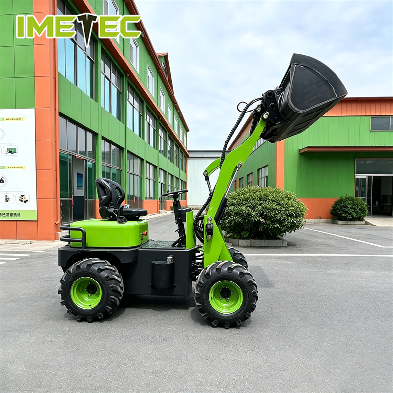 Multifunction Electric Telescoping Forklift Wheel Loader handler 650kg