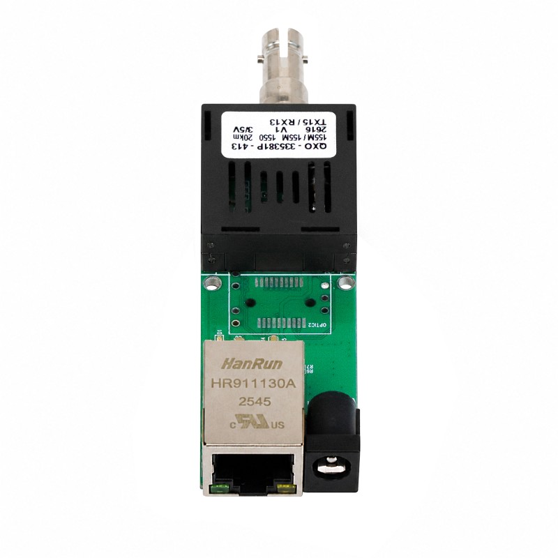 Gigabit Media Converter Card DC5V~DC24V For UAV Fiber Communication Solution Mini Size