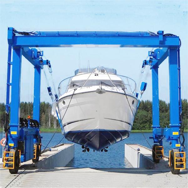 Grua de levantamento lateral Crane Customized With Span do barco 5~20m