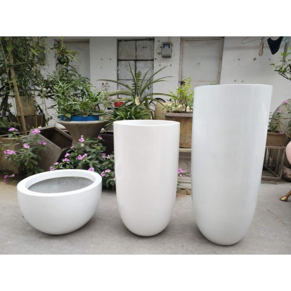 Водонепроницаемые цветочные горшки из стекловолокна