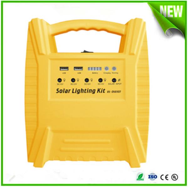 10w solar system with 2pcs LED light, solar system supplier, home solar system