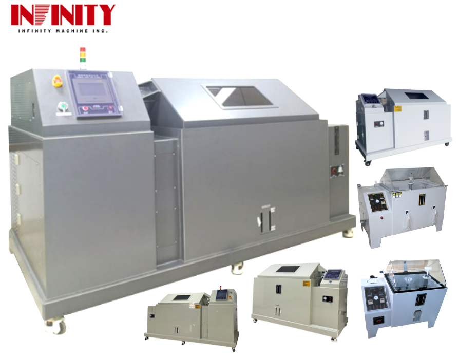 Cámara de ensayo de rociado de sal con doble modo de suministro de agua y desviación de temperatura ± 1oC