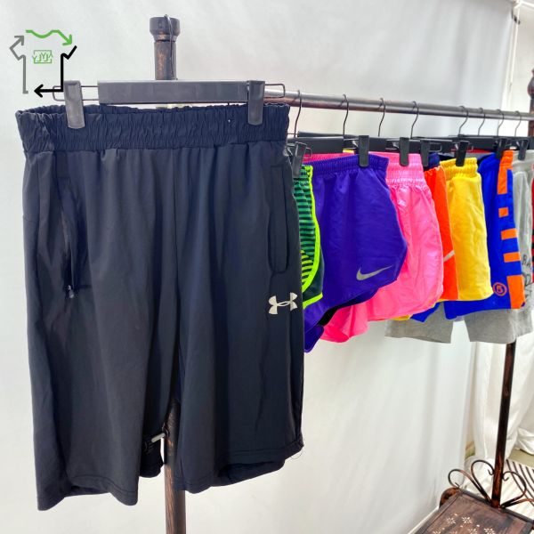 Soft Breathable Used Brand Clothes Sport Running Second Hand Women Brand Shorts