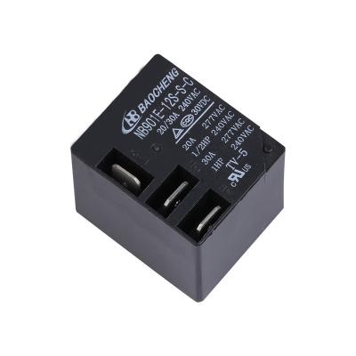 12 relé selado SPDT 2.5KV NB901E-12S-S-C do poder do volt 30A para a estação do carregador de EV