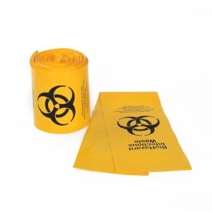 Sacos de plástico do Biohazard de 25 galões
