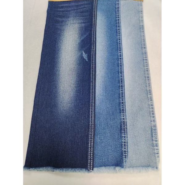 11oz Cotton Polyester Spandex Denim Fabric TWILL Style High Stretch For Jeans