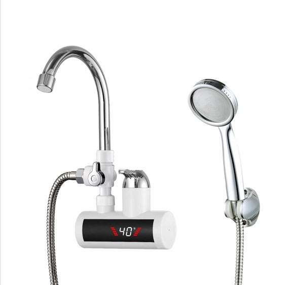 Кран топления 3KW SS304 установленный стеной, немедленный кран Bathroom горячей воды