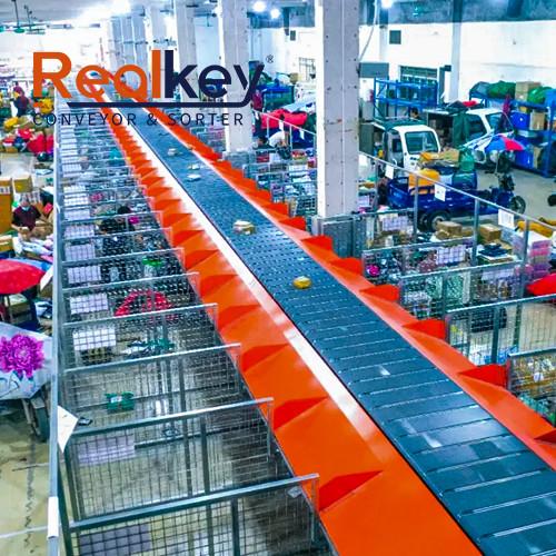High Performance Parcel Sorting System High Efficient Low Noise E Commerce