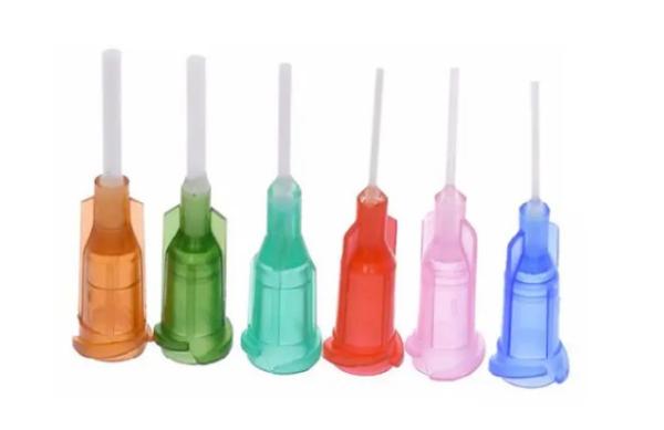 Multipurpose Glue Syringe Dispensing Tips Lightweight Non Toxic 14G-25G