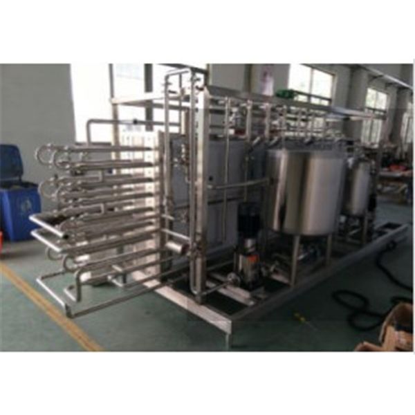Full Automatic UHT Sterilization Machine Tube Type For Beverage ISO Approved