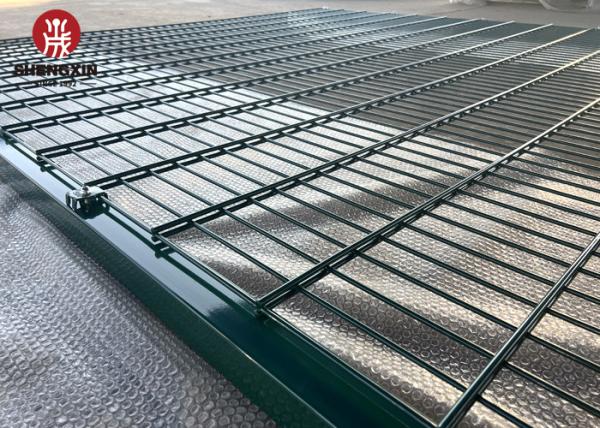 Twin Wire 8/6/8 Double Wire Mesh Fence For Football Playground