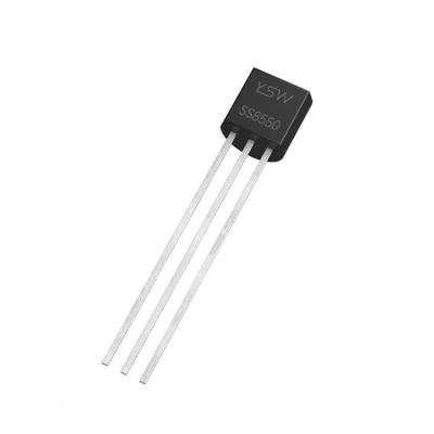 SS8550 TO-92-3 1.5A/-25V SMD Transistor La puce de transistor de puissance NPN est entièrement neuve et originale