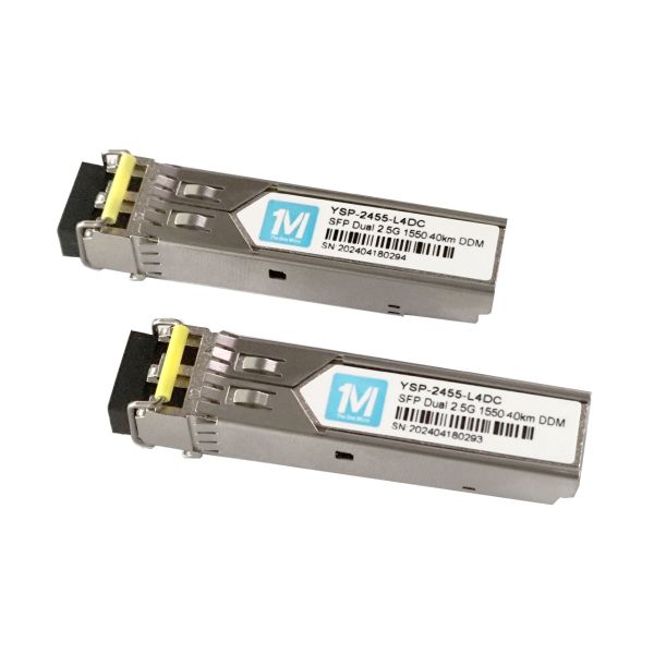 FTTX 10km 1310nm LC Connector DDM 2500BASE SMF Fiber Optic Module Pluggable SFP Transceiver with 10km Range and DDM Function
