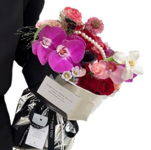 Waterproof BOPP Silver Reflective Metal Mirror Florist Wrapping Paper Floral Flower Bouquet Packing Paper