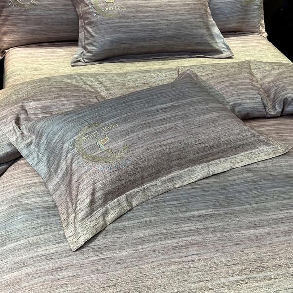1 Cover 1flat Sheet /bedsheet 2pillowcase Pink Egyptian Cotton Bedding Set for Home Baby