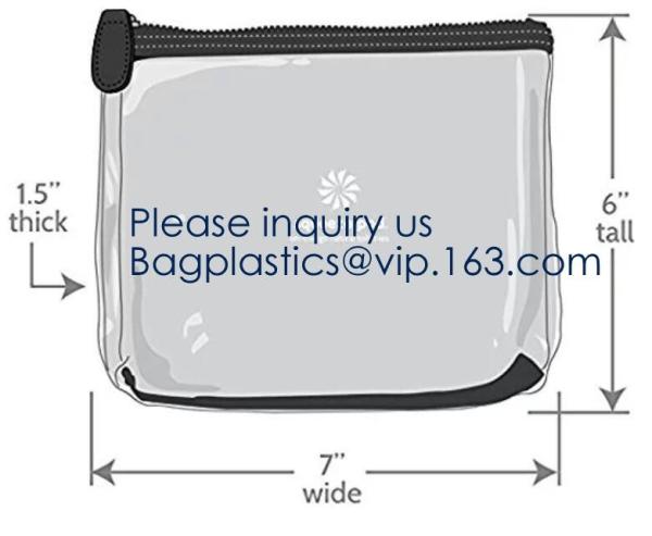 Color Zip Lock Clear Frosted White EVA Wet Bikini Bag,BACKPACK COSMETIC BAG WAIST BAG WALLET CLUTCH BAG CROSS-BODY BAG U