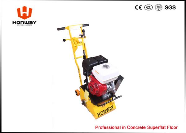 Professional Concrete Scarifier Machine Walk Behind Model 6Pcs Shaft 78Pcs Cutter