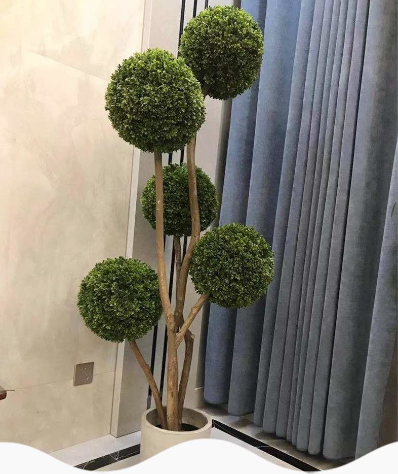 заводов пола входа 180cm Boxwood искусственных в горшке анти- увядая крытый зеленый