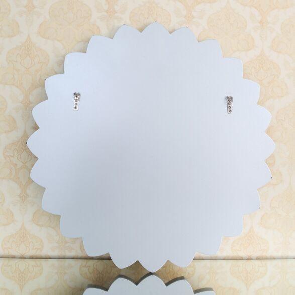 Art Deco Round  Bevelled  Glass Wall Mirror For Bedroom Lounge Bathroom