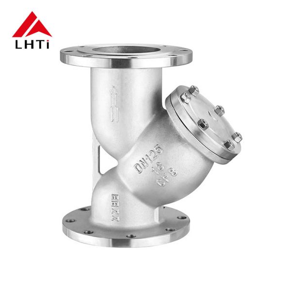 Válvula de bola de titanio de grados B16.34 y B16.34