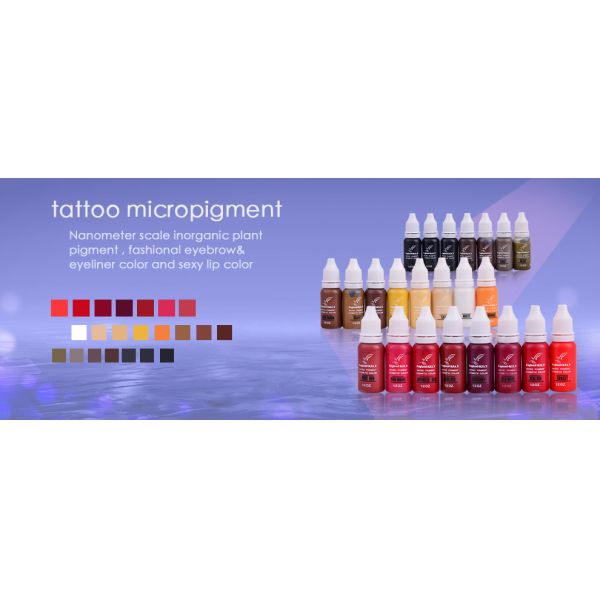 Permanent Natural Micro Pigment England Kiay For Tattoo