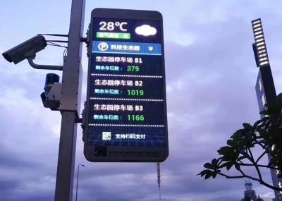 SASO 512x1024 Street Pole Led Screen 5000cd/Sqm LED Post Banners