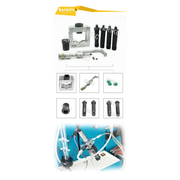 ERIKC auto common rail injector universal gripper car diesel fuel pump injection oil-return devices Fixture
