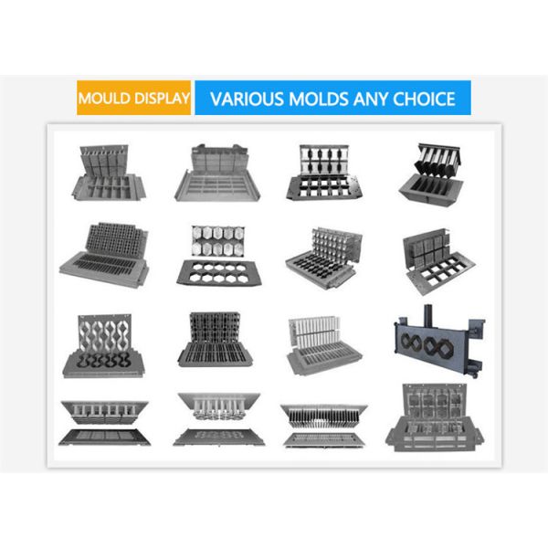 Máquina de fabricación de ladrillos de cemento pequeño Concreto Fly Ash Block Machine Automática