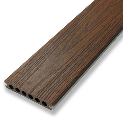 Gloss Eco Friendly Antislip Patio Composite Decking Exterior Resistente a Riscos