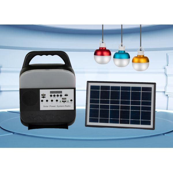 набор панели солнечных батарей осветительной установки солнечной энергии 8000mah портативный