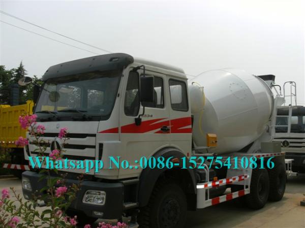 2638 380hp Beiben Mercedes Benz Brand New 6x6 10cbm Concrete Transit Mixer Truck Right Hand Drive Optional