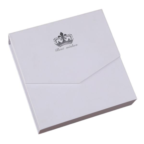Customized Magnetic Flip Top Box Luxury Special Paper Double Door With Lining
