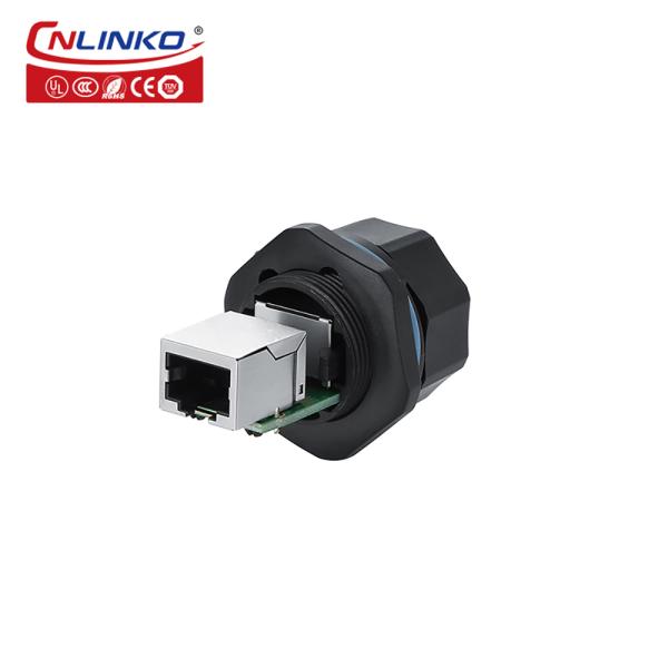 IP68 Rj45 Waterproof Ethernet Connector