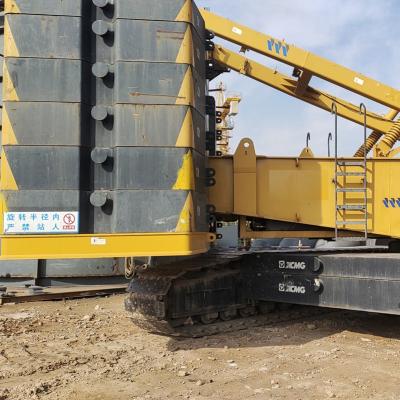 Jib 96m And 298kW Engine Power 350T Crawler Crane For Heavy Duty