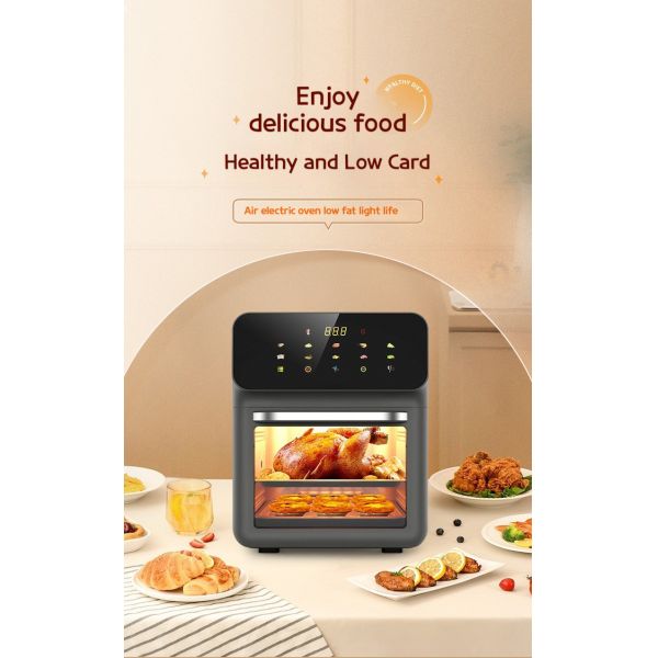 Most popular household 10L stainless steel air fryer
