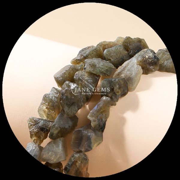 Rose Quartz Amethyst Gem Bead Natural Crystal Raw Rough Stone Loose Bead Strands For Bracelets