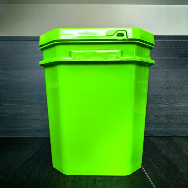 Seed Keeper Plastic Round Bucket Customized Portable With Logo