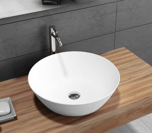 Durable Counter Top Basin  Renewable Formable Stone Vessel Sinks