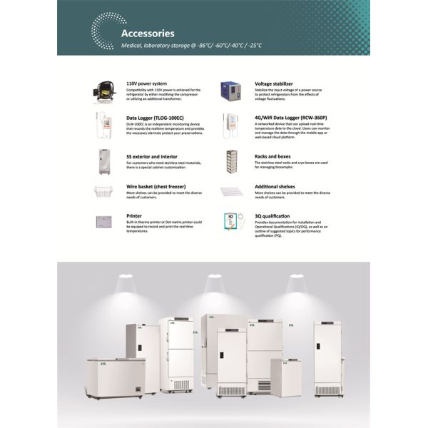 METHER минус 86 Малый медицинский шкаф холодильник 100L с сертификатом CE