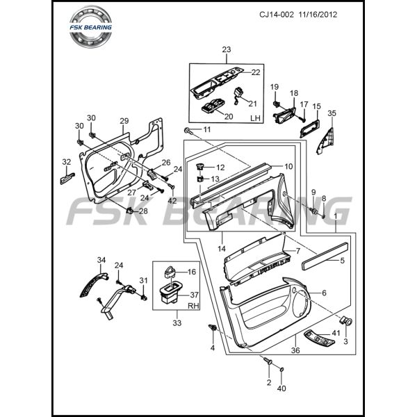 9655281 96552814 Suitable For Chevrolet Daewoo Lacetti Nubira Power Window Switch