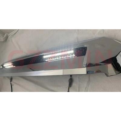 Toyota Tundra 2014 ABS Front Bumper With Light Grille In Chromed Finish
