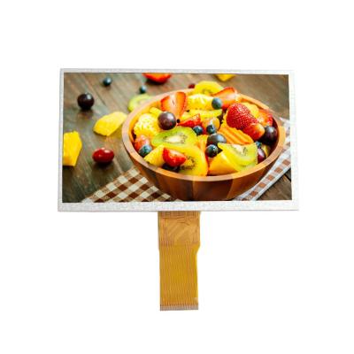 7 Inch TFT LCD Screen 1024x600 Dots 50 Pin RGB Interface Custom Touch Screen Display