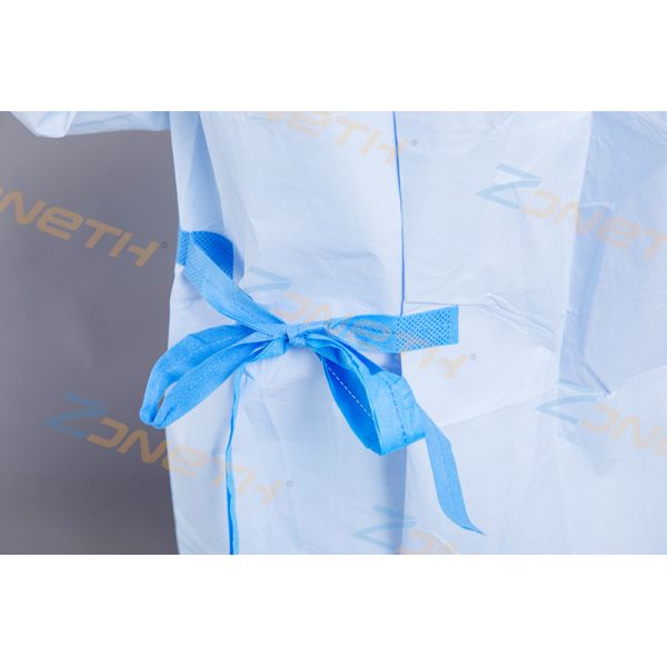 Fully Reinforced 65GSM SMMS Surgical Disposable Gowns