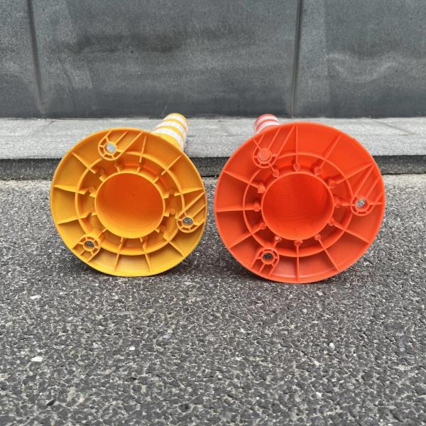 Red 750mm Height Delineator Bollard PU Traffic Safety Reflective Road Warning Post
