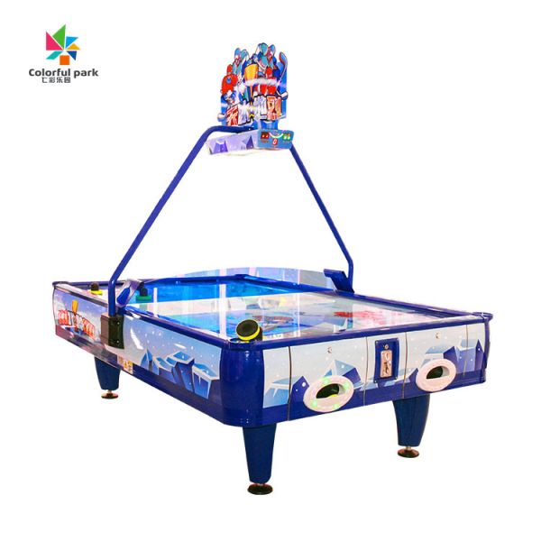 Романный хеллоуин сгабривает машину настольной игры хоккея воздуха океана управляемую монеткой