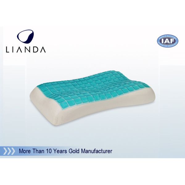 Festival Promotional Cooling Gel Memory Foam Pillow , 100% Natural Ice Gel Pillow