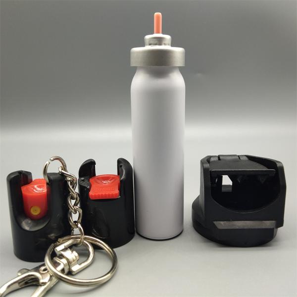 Compact Discreet 20mm Self Defence Pepper Spray Valve Actuator for Everyday Carry with Silent Lock Technology